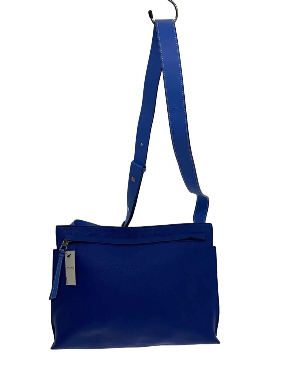 LOEWET MESSENGER BAG T Shoulder Blue Leather